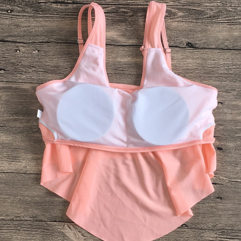 ♦️🆕Coral Two Pieces Swimwear Set - Picture 3 of 6